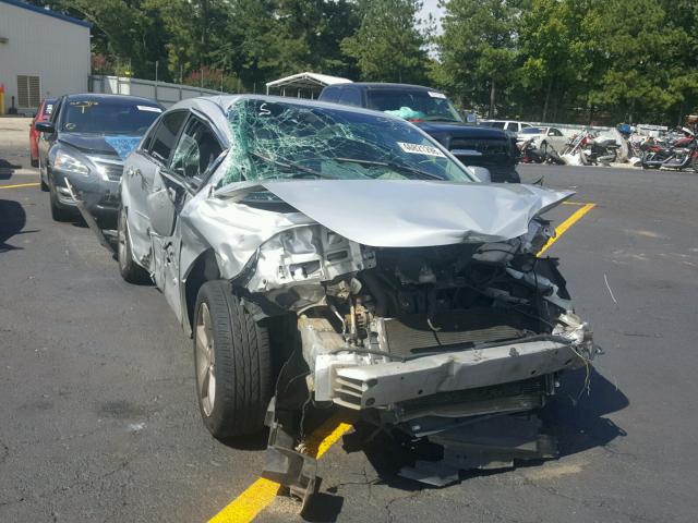 1G1ZH57B99F124808 - 2009 CHEVROLET MALIBU 1LT SILVER photo 1