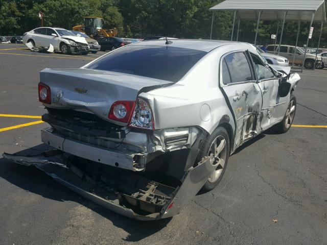 1G1ZH57B99F124808 - 2009 CHEVROLET MALIBU 1LT SILVER photo 4
