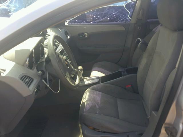 1G1ZH57B99F124808 - 2009 CHEVROLET MALIBU 1LT SILVER photo 5