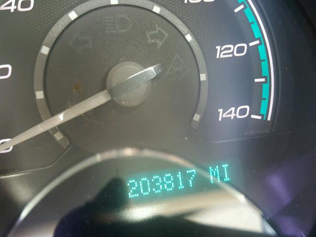 1G1ZH57B99F124808 - 2009 CHEVROLET MALIBU 1LT SILVER photo 8