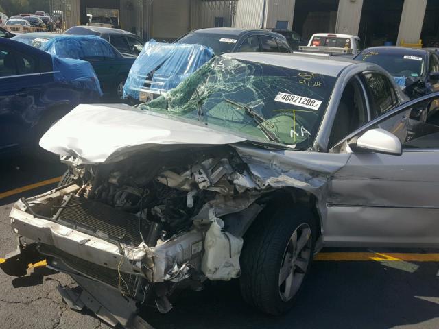 1G1ZH57B99F124808 - 2009 CHEVROLET MALIBU 1LT SILVER photo 9