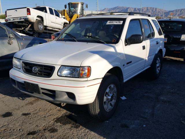 4S6DM58W614402582 - 2001 HONDA PASSPORT E WHITE photo 2