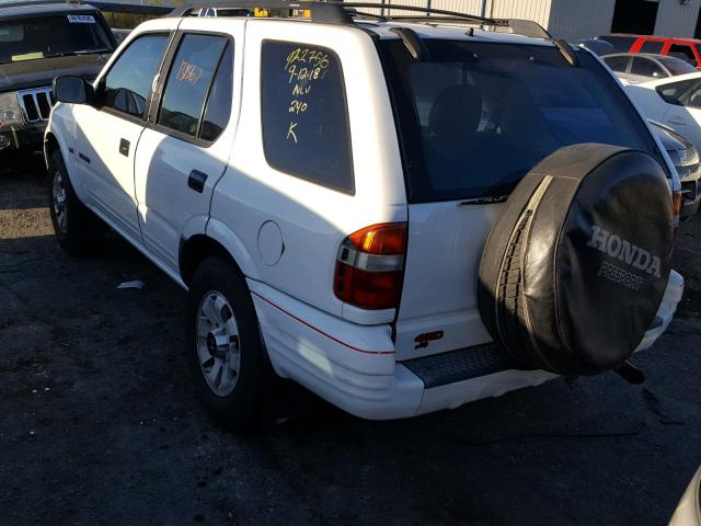 4S6DM58W614402582 - 2001 HONDA PASSPORT E WHITE photo 3