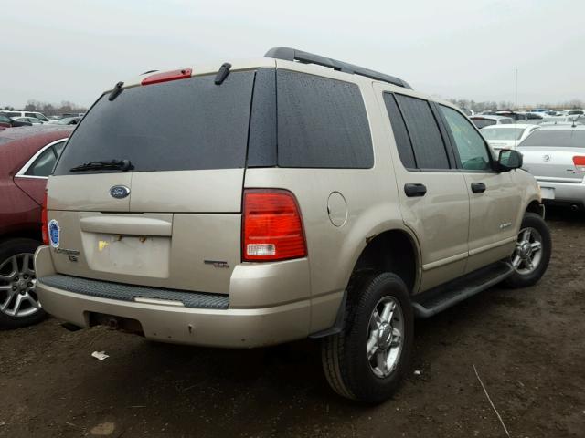 1FMZU73K35ZA16774 - 2005 FORD EXPLORER X TAN photo 4