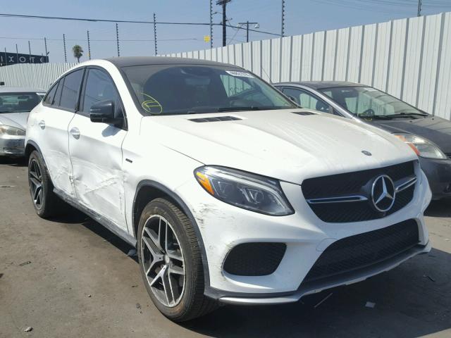 4JGED6EB8GA010055 - 2016 MERCEDES-BENZ GLE COUPE WHITE photo 1