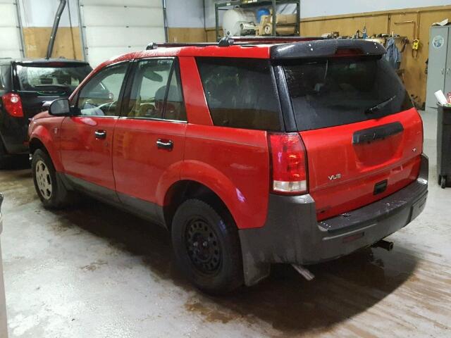 5GZCZ53B93S860533 - 2003 SATURN VUE RED photo 3