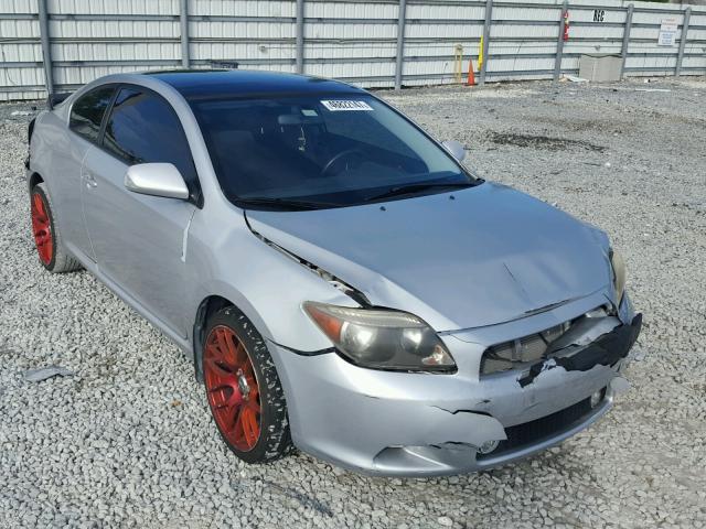 JTKDE177370173641 - 2007 TOYOTA SCION TC SILVER photo 1