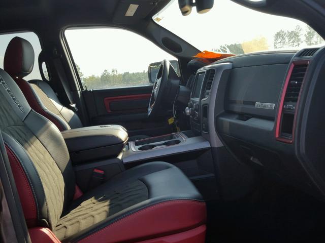 1C6RR7YT5FS756822 - 2015 RAM 1500 REBEL გრაფიტი ფოტო 5