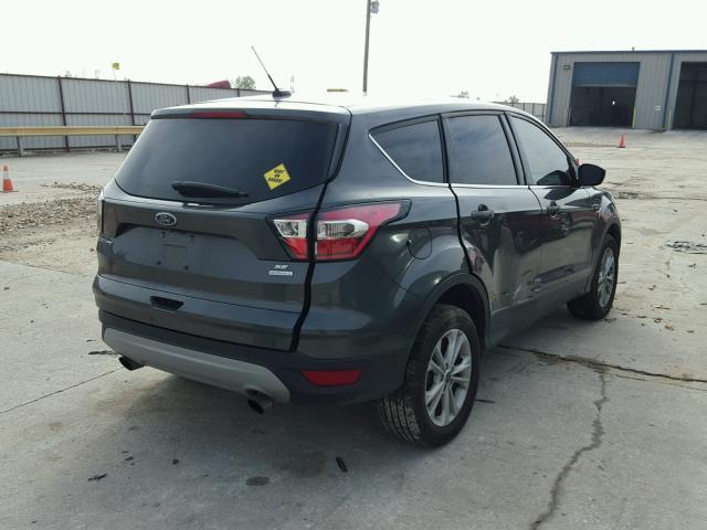 1FMCU0GD6HUA40612 - 2017 FORD ESCAPE SE GRAY photo 4