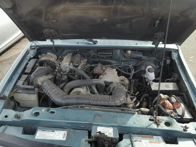 4F4CR16U2RTM86381 - 1994 MAZDA B3000 CAB GREEN photo 7