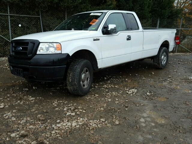 1FTVX14517NA28383 - 2007 FORD F150 WHITE photo 2