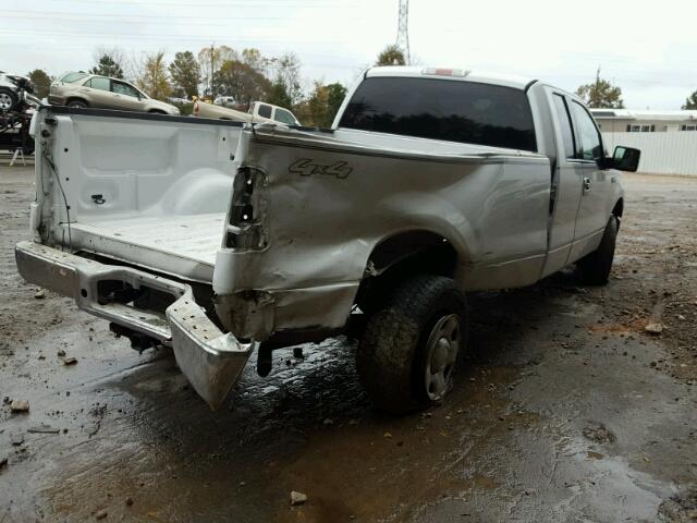 1FTVX14517NA28383 - 2007 FORD F150 WHITE photo 4