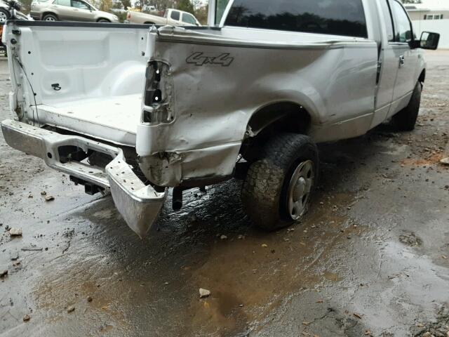 1FTVX14517NA28383 - 2007 FORD F150 WHITE photo 9