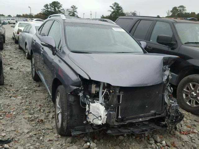 2T2ZK1BA1FC190964 - 2015 LEXUS RX GRAY photo 1