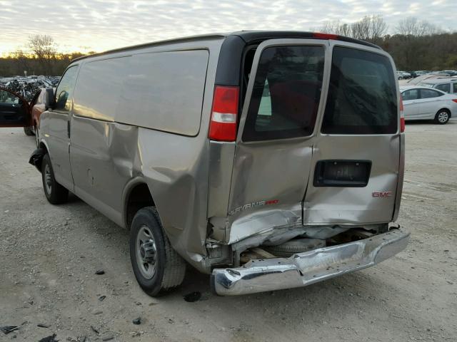 1GTGG25U841153940 - 2004 GMC SAVANA G25 GRAY photo 3