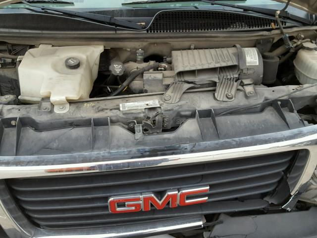 1GTGG25U841153940 - 2004 GMC SAVANA G25 GRAY photo 7