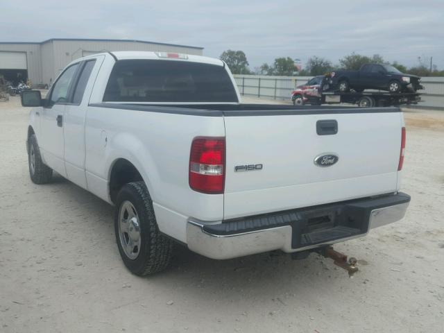 1FTRX12W28FB40859 - 2008 FORD F150 WHITE photo 3