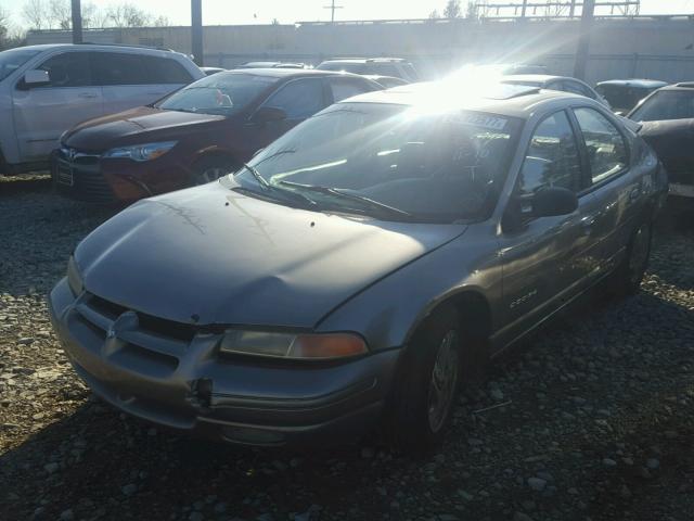 1B3EJ56H4WN231946 - 1998 DODGE STRATUS ES GRAY photo 2