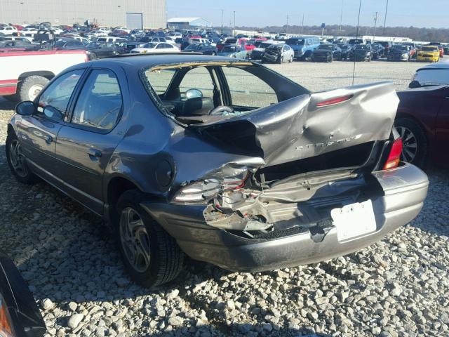 1B3EJ56H4WN231946 - 1998 DODGE STRATUS ES GRAY photo 3