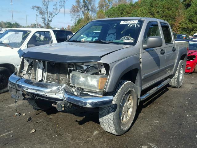 1GCDS136668169211 - 2006 CHEVROLET COLORADO BEIGE photo 2