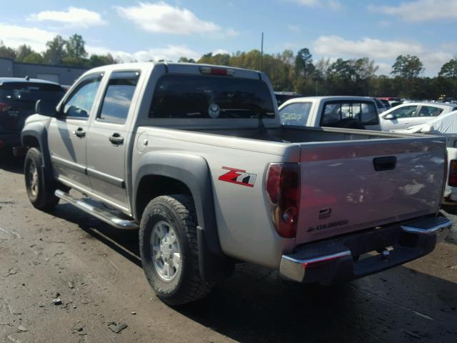 1GCDS136668169211 - 2006 CHEVROLET COLORADO BEIGE photo 3