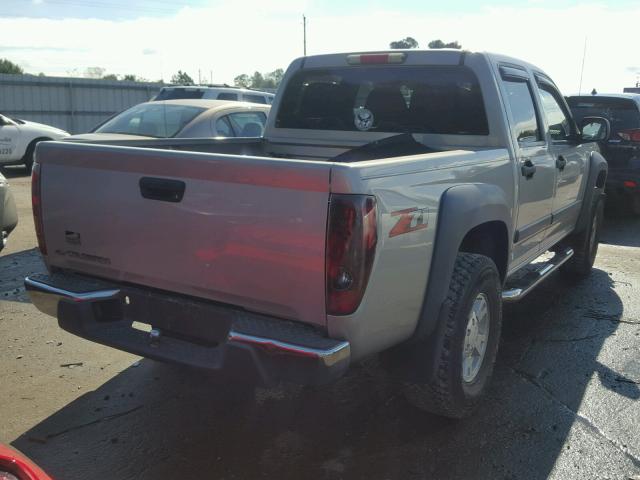 1GCDS136668169211 - 2006 CHEVROLET COLORADO BEIGE photo 4