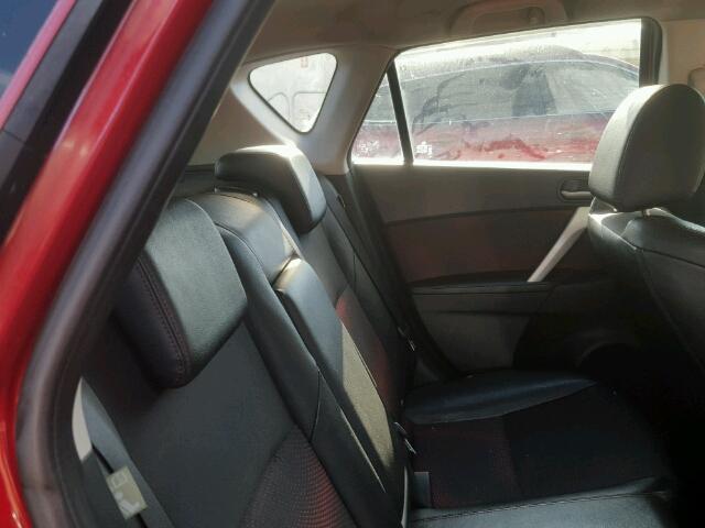 JM1BL1H4XA1171508 - 2010 MAZDA SPEED 3 RED photo 6