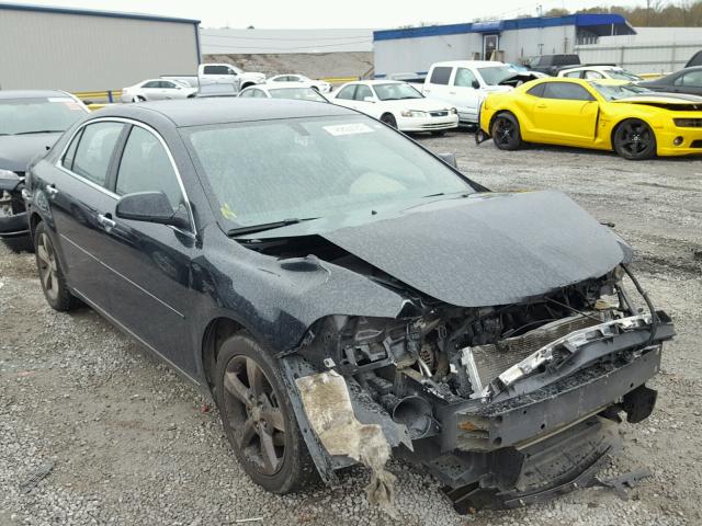 1G1ZC5E07CF192175 - 2012 CHEVROLET MALIBU 1LT BLACK photo 1