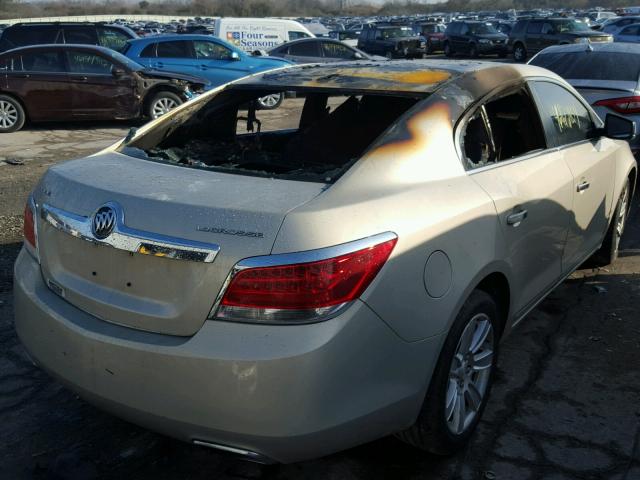 1G4GC5E31CF215910 - 2012 BUICK LACROSSE BEIGE photo 4