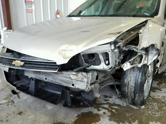 2G1WA5EK5A1108398 - 2010 CHEVROLET IMPALA LS GOLD photo 9