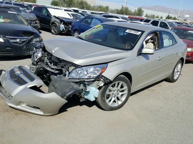 1G11C5SA4DF173773 - 2013 CHEVROLET MALIBU 1LT GOLD photo 2