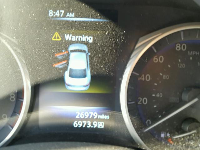 JN1BV7AP7FM333234 - 2015 INFINITI Q50 BASE RED photo 8