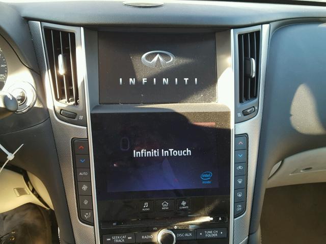 JN1BV7AP7FM333234 - 2015 INFINITI Q50 BASE RED photo 9