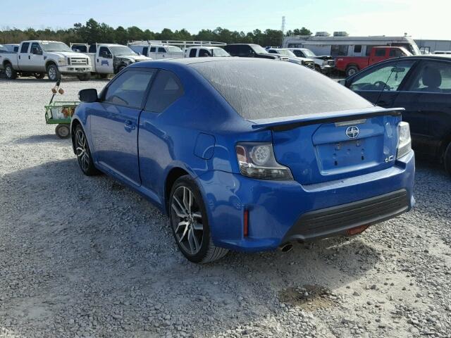 JTKJF5C72F3095329 - 2015 TOYOTA SCION TC 蓝色 照片 3