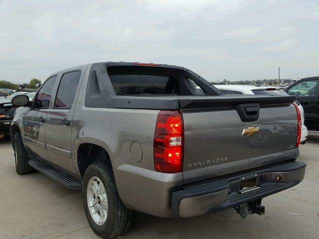 3GNEC12047G320225 - 2007 CHEVROLET AVALANCHE CHARCOAL photo 3