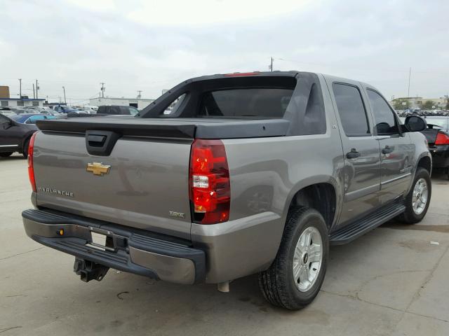 3GNEC12047G320225 - 2007 CHEVROLET AVALANCHE CHARCOAL photo 4