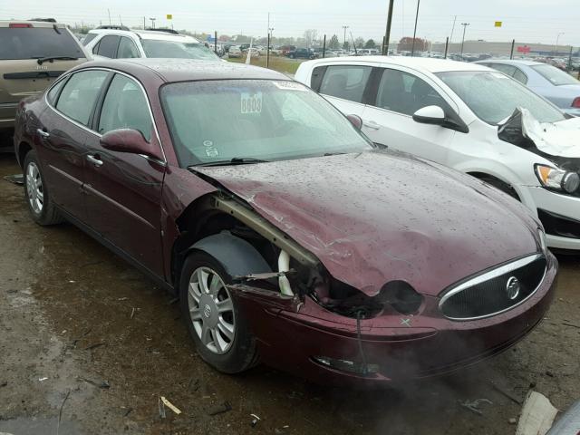 2G4WC552871118820 - 2007 BUICK LACROSSE C MAROON photo 1