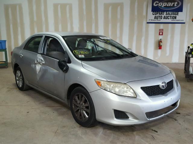 JTDBL40E09J016998 - 2009 TOYOTA COROLLA SILVER photo 1