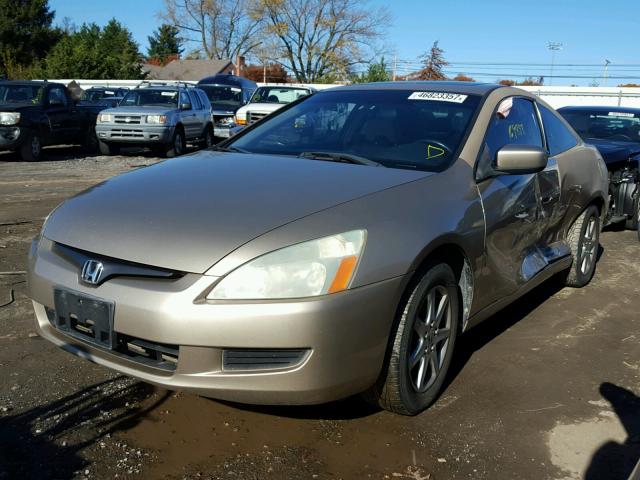 1HGCM82634A011089 - 2004 HONDA ACCORD EX GOLD photo 2