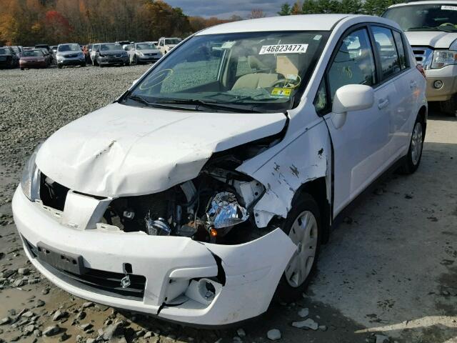 3N1BC1CP3BL505327 - 2011 NISSAN VERSA S WHITE photo 2