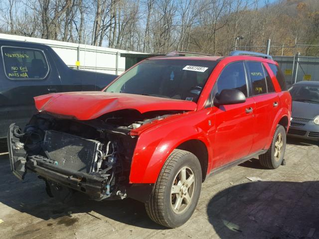 5GZCZ33D37S845442 - 2007 SATURN VUE RED photo 2