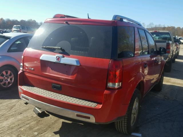 5GZCZ33D37S845442 - 2007 SATURN VUE RED photo 4