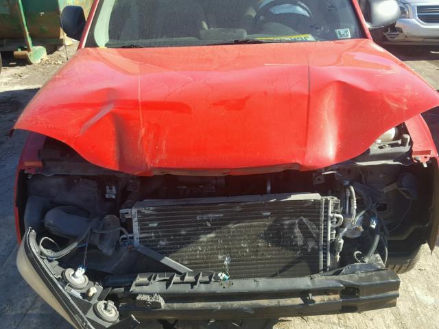 5GZCZ33D37S845442 - 2007 SATURN VUE RED photo 7