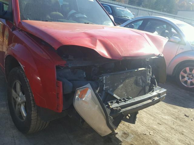 5GZCZ33D37S845442 - 2007 SATURN VUE RED photo 9