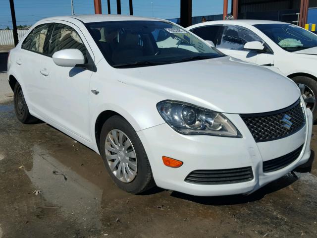 JS2RF9A16C6100726 - 2012 SUZUKI KIZASHI S WHITE photo 1