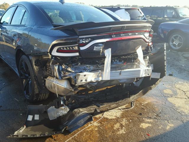 2C3CDXHG1GH312754 - 2016 DODGE CHARGER SX GRAY photo 9