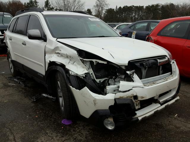 4S4BRBPC2E3221207 - 2014 SUBARU OUTBACK 2. WHITE photo 1