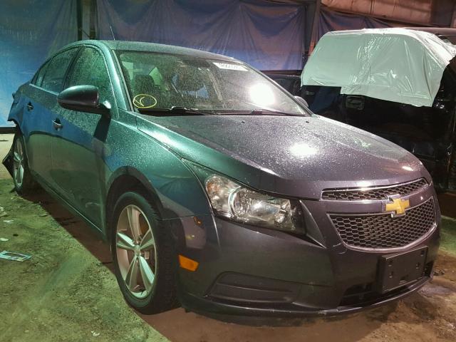 1G1PE5SB0D7109222 - 2013 CHEVROLET CRUZE LT GRAY photo 1