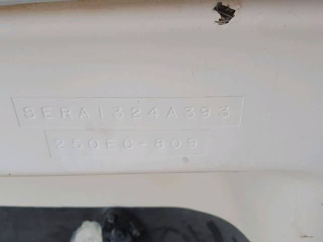 SERA1324A393 - 1993 SEAR BOAT WHITE photo 10