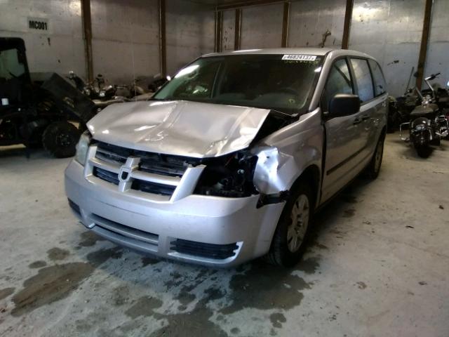 1D8HN44H38B141075 - 2008 DODGE GRAND CARA SILVER photo 2